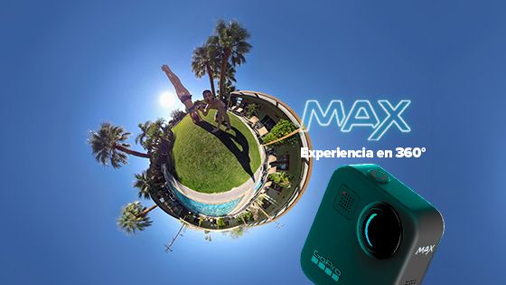 Ya conoces la diversión de colocar todo el entorno de manera circular o de grabar como si estuvieras encima de una circunferencia, todo eso es la GoPro MAX